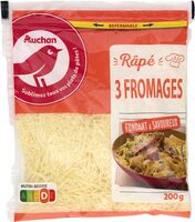 Râpé 3 fromages