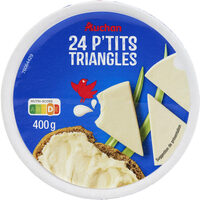 Auchan 24 p'tits triangles 400g