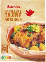 Papillote tajine au citron