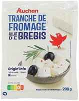 Tranche de fromage au lait de brebis