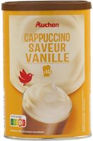 Cappuccino saveur vanille