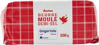 Beurre moulé demi-sel