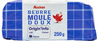 Beurre moulé doux 250G
