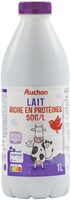 Lait riche en protéines