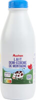 Lait demi-écrémé de montagne