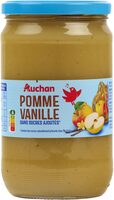 Pomme vanille sans sucres ajoutés**Contient des sucres naturellement présents dans les fruits.