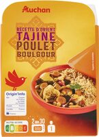 Tajine de poulet légumes et boulgour