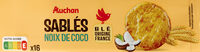 Sablés noix de coco