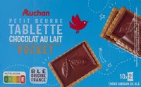 Petit beurre tablette chocolat au laitPOCKET