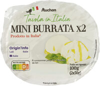 Mini burrata x2