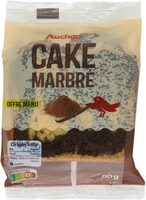Auchan cake marbre 80g