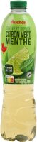 Thé vert infusé citron citron vert menthe