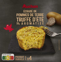 Ecrasé de pommes de terretruffe d'été 1% aromatisé