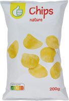 Pouce chips nature lisse 200g