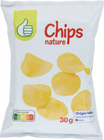 Pouce chips nature 30g unitaire