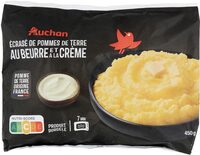 Ecrasé de pommes de terre au beurre et à la crème