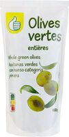Olives vertes entières