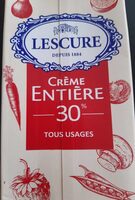 Crème entière 30%