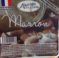 Crème glacée marron 75