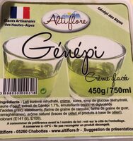 Crème glacée Génépi