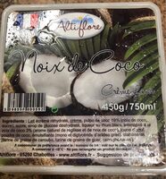 Crème glacée noix de coco