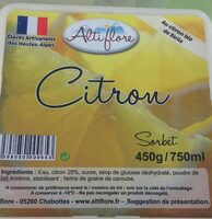 Sorbet citron