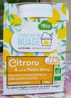 Comme sur un nuage Citron & Jus de Raisin blanc