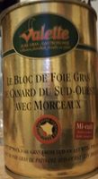 Le Bloc de Foie Gras de Canard du Sud-Ouest avec Morceaux