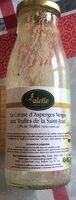 Creme d’asperges vertes aux truffes de la st jean