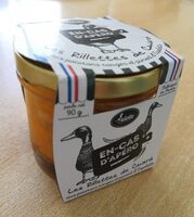 Rillettes de canard aux poivrons rouges et piment d'espelette