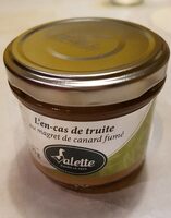 L'en-cas de truite au magret de canard