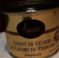 Confit de gésiers de canard du Périgord