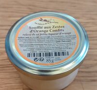 Soufflé aux zestes d'orange confits