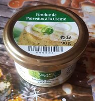 Fondue de poireaux à la crème