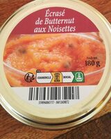 Écrasé de butternut aux noisettes