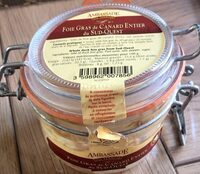 Fois gras de canard entier du sud-ouest