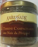 La terrine campagnarde aux noix du Périgord