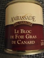 Bloc foie gras de canard