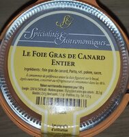 Le Fois Gras de Canard Entier