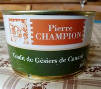 Confit de gésiers de Canard