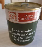 Cassoulet au confit de canard