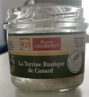 Terrine rustique de canard