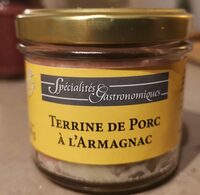 Terrine de porc à l 'Armagnac