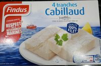 4 Tranches de Cabillaud MSC