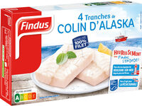 Tranches panées de Colin d'Alaska MSC