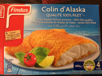 Colin d'alaska qualité 100% filet