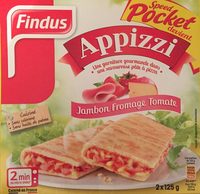 Appizzi Jambon Fromage Tomate