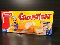 Poisson pané Croustibat Batonnets x20
