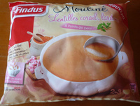 Mouliné lentilles corail, lardons & pointe de persil