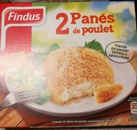 2 panés de poulet
